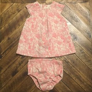 NWOT Pink Floral Appliqué 2 Piece Set